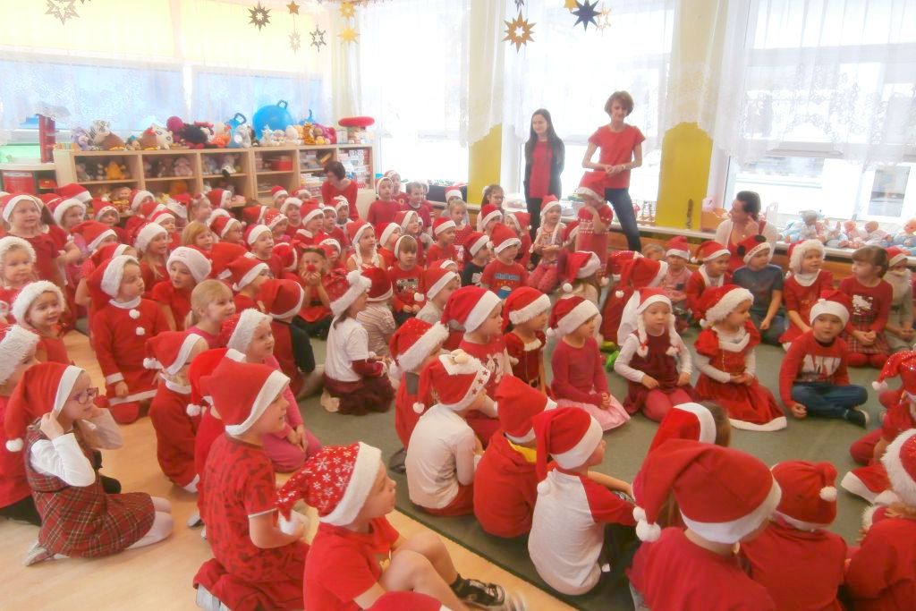 Mikołaj w Przedszkolu Samorządowym "Bajka"