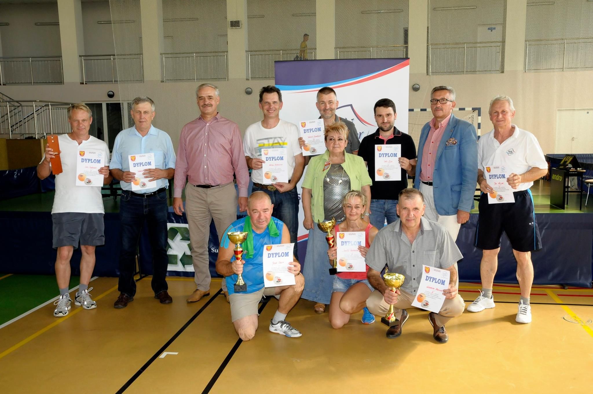 Tenisowe zmagania na Hali Sportowej przy Zespole Szkół w Werbkowicach