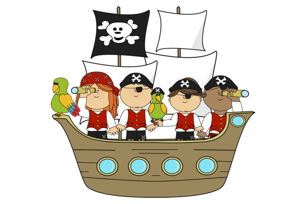 „Wyprawa po skarb piratów” w przedszkolu