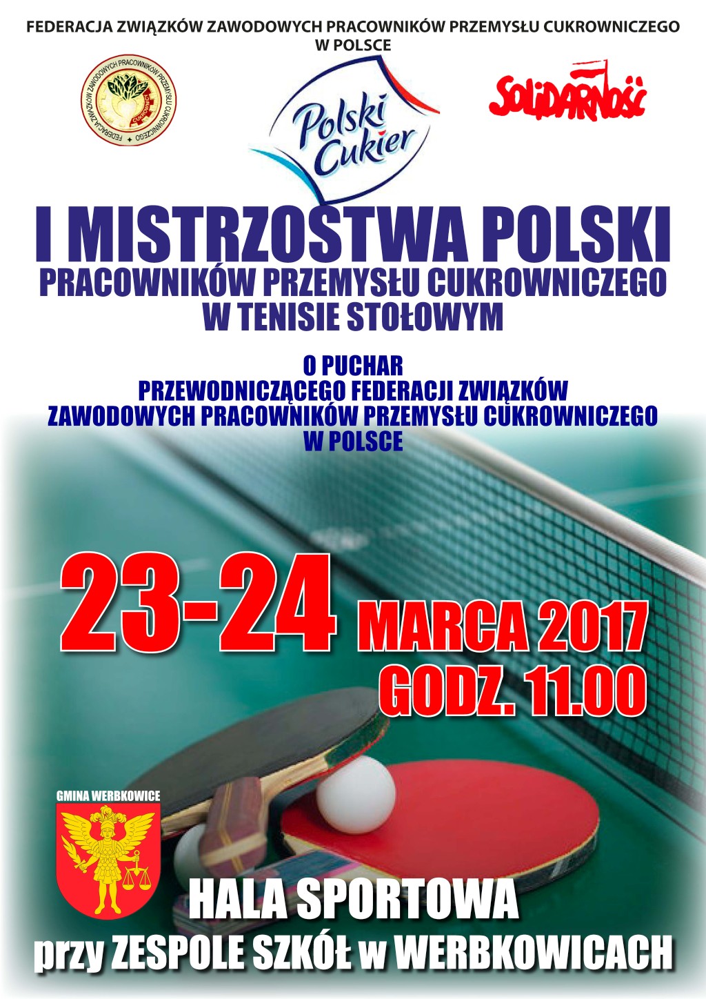 Mistrzostwa Polski Pracowników Przemysłu Cukrowniczego w tenisie stołowym