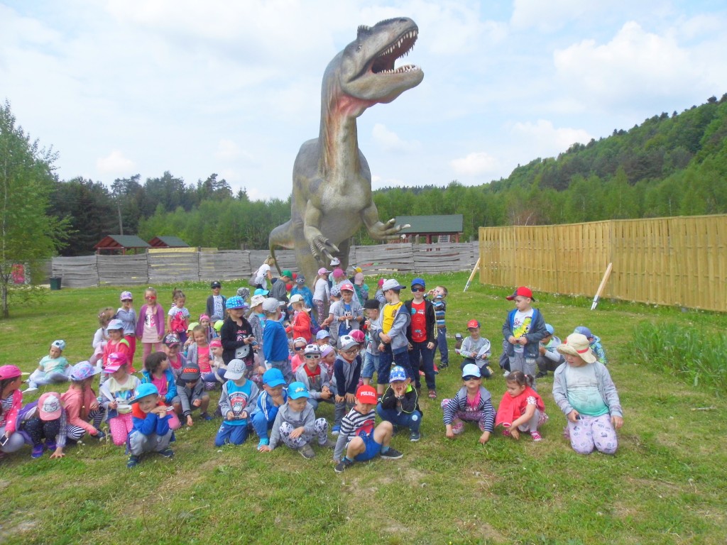 Przedszkolaki z przedszkola „Bajka” na wycieczce w Krasnobrodzie
