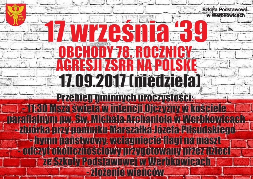 Obchody 78. rocznicy agresji ZSRR na Polskę
