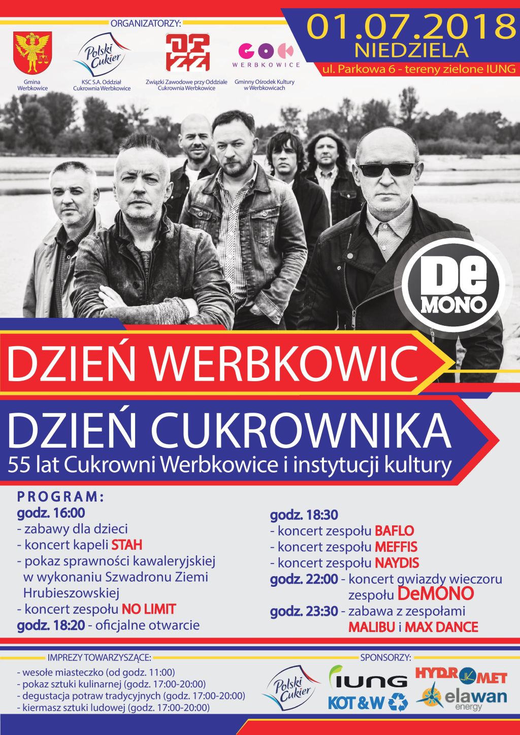 Program Dnia Werbkowic Dnia Cukrownika 2018