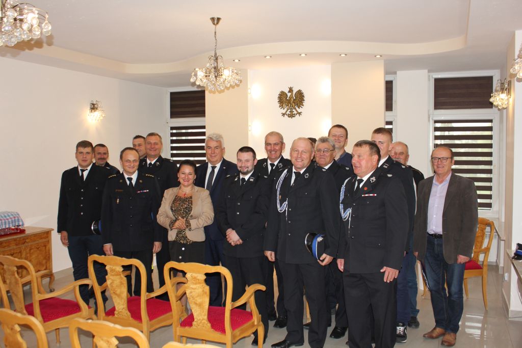 Informacja ze spotkania przedstawicieli jednostek OSP z terenu Gminy Werbkowice