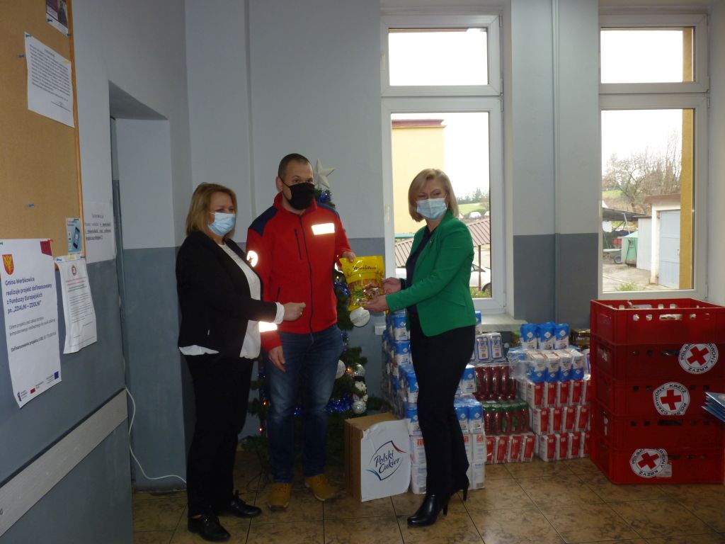 Podziękowanie dla Polskiego Czerwonego Krzyża Oddział Okręgowy w Lublinie