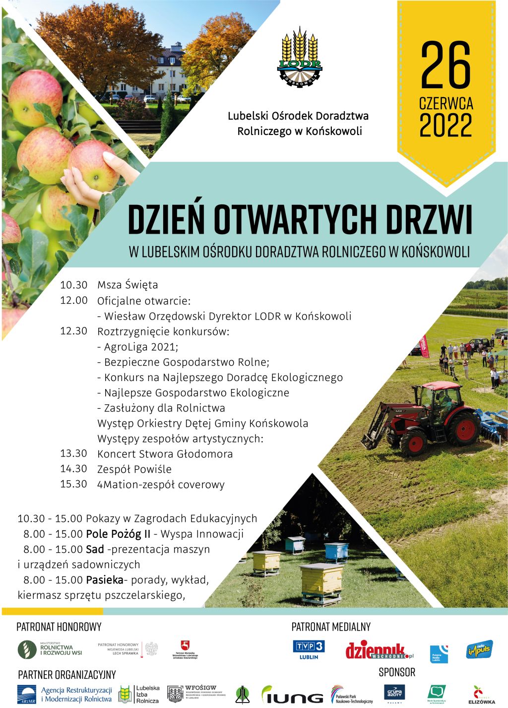 Dzień Otwartych Drzwi w Lubelskim Ośrodku Doradztwa Rolniczego w Końskowoli 2022