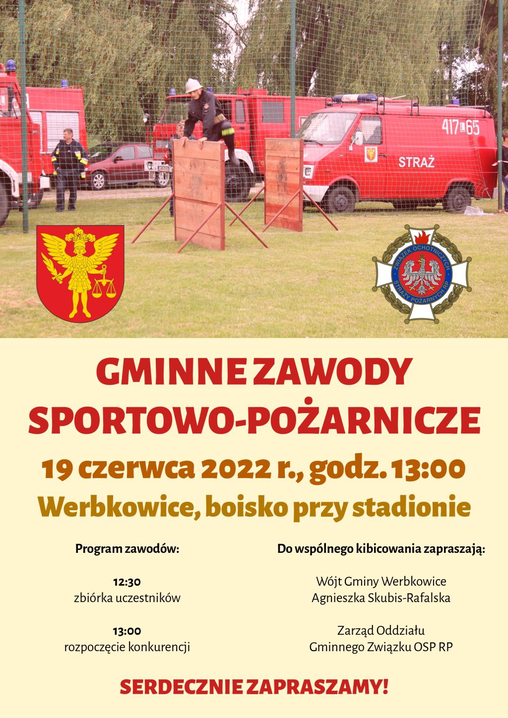 Gminne Zawody Sportowo-Pożarnicze Werbkowice 2022