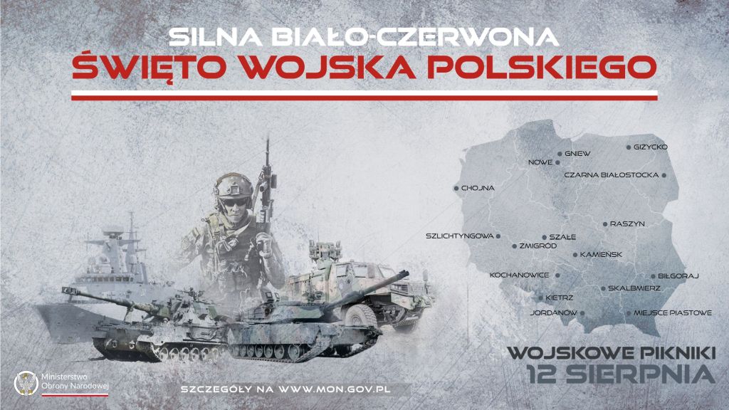 Plan obchodów święta Wojska Polskiego 2023
