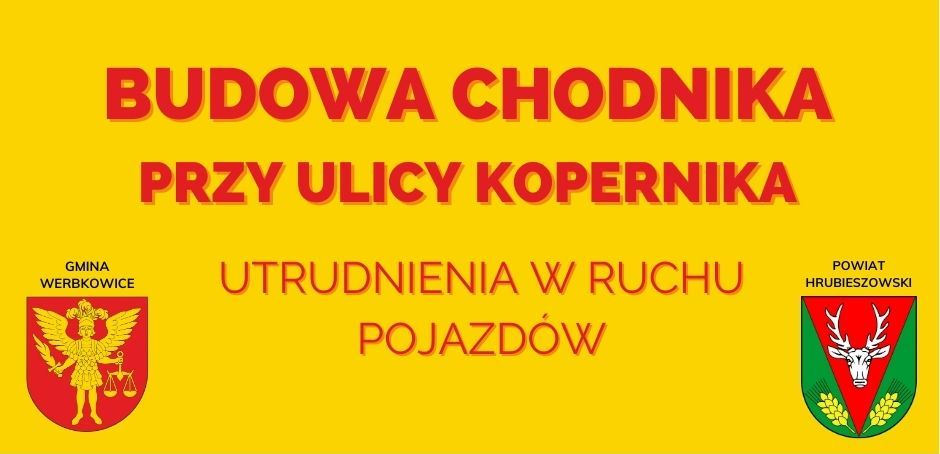 Ruszyła budowa chodnika przy ulicy Kopernika