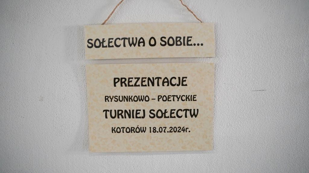 Konkurs na plakat w ramach „Turnieju Sołectw” rozstrzygnięty