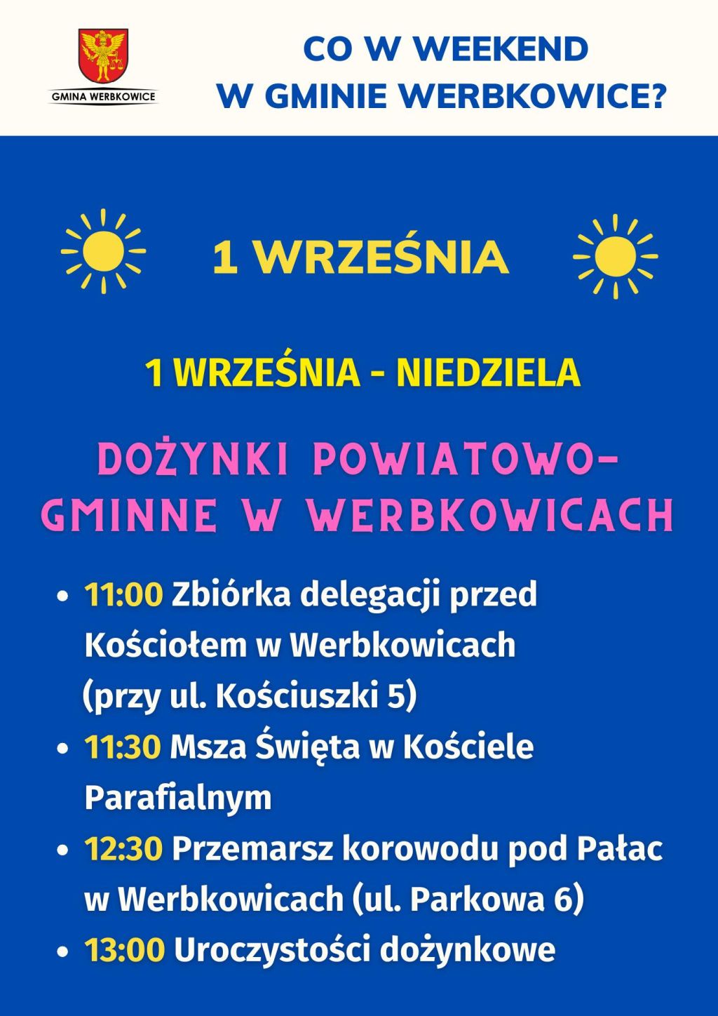 Co w weekend w Gminie Werbkowice?