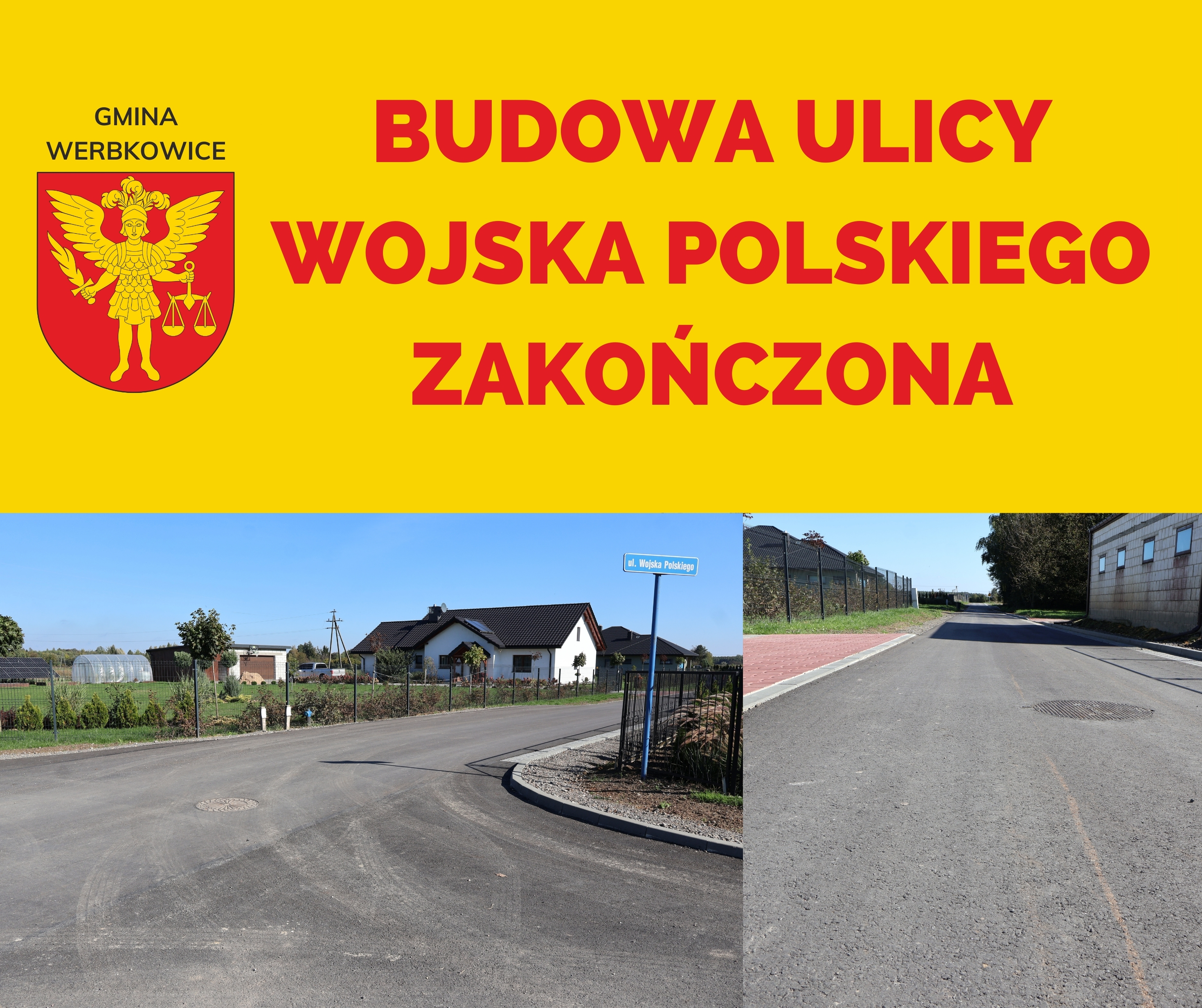 Budowa ulicy Wojska Polskiego zakończona