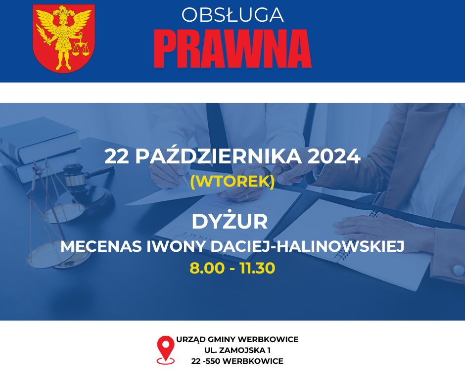 Obsługa prawna – dyżur