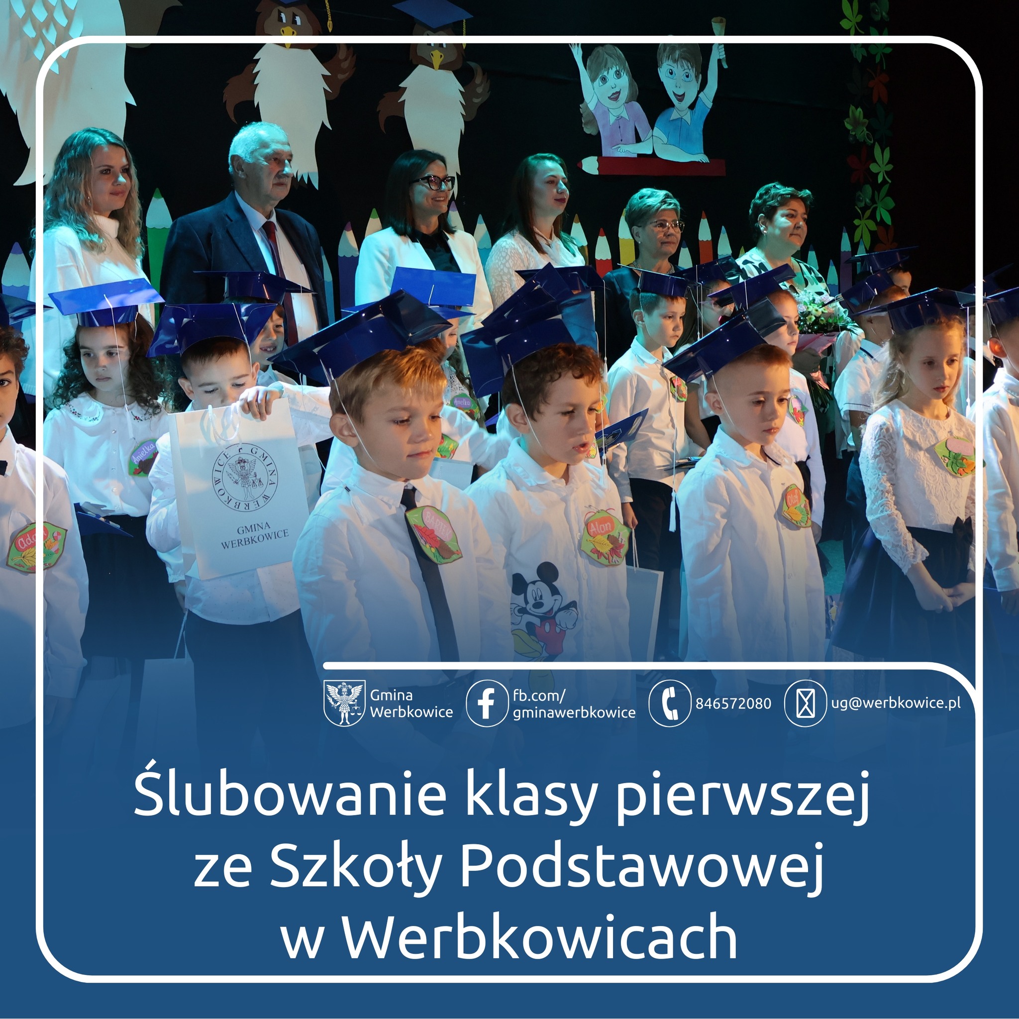 Ślubowanie klasy pierwszej - 2024