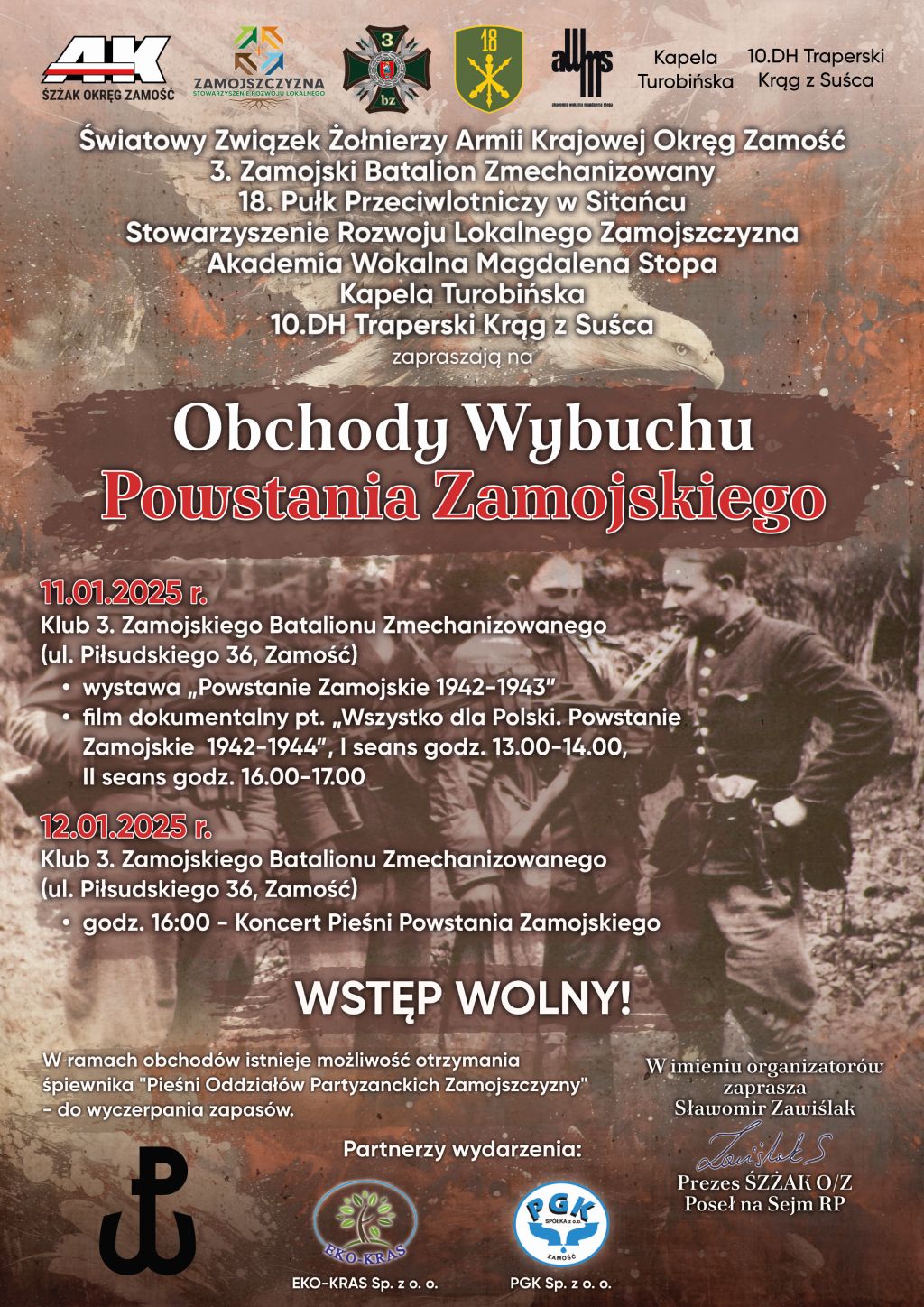 Obchody wybuchu Powstania Zamojskiego