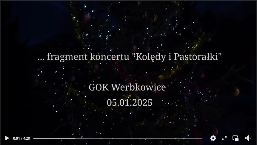 Wieczór kolęd - video