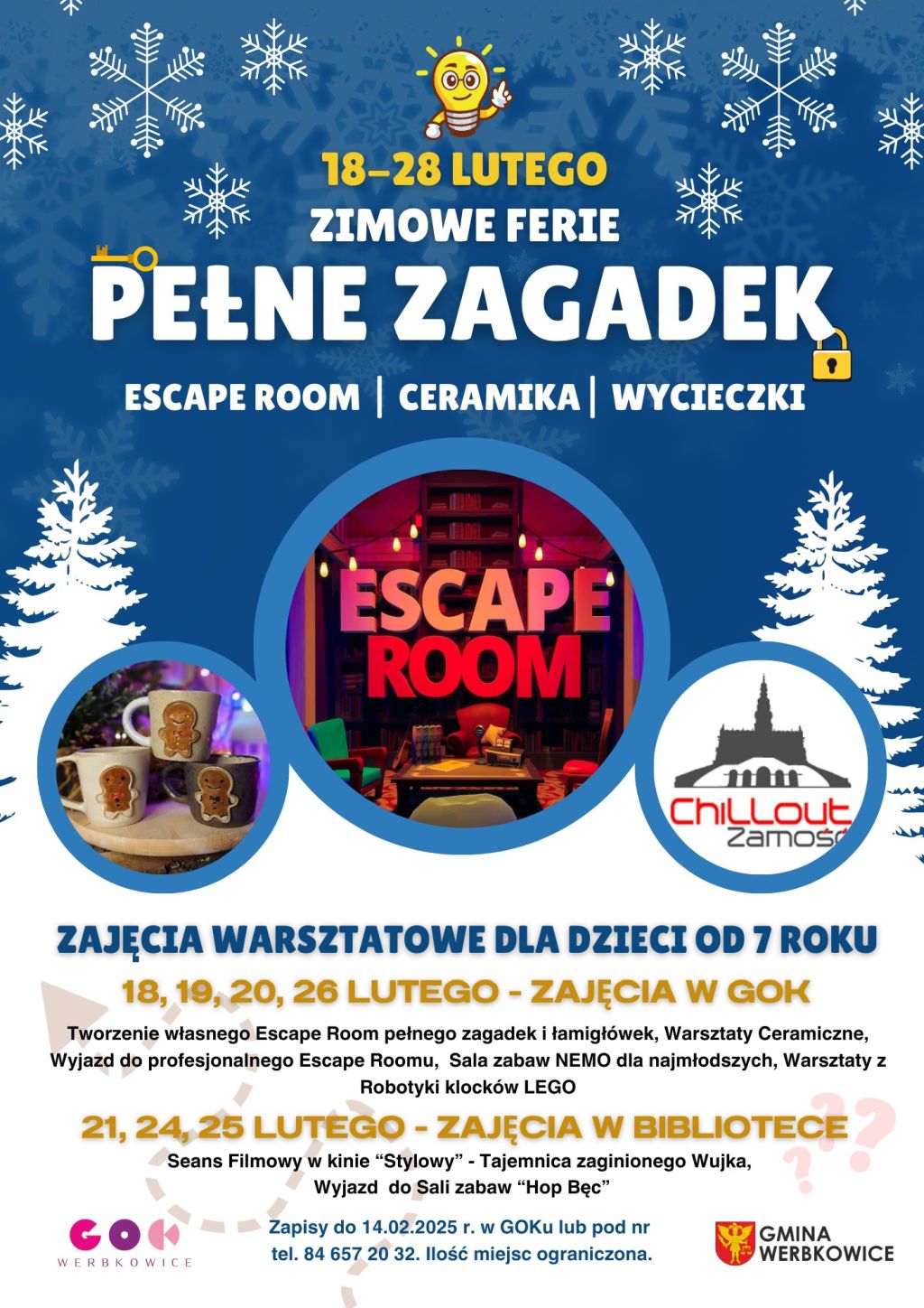 Zimowe ferie pełne zagadek! - zapisy