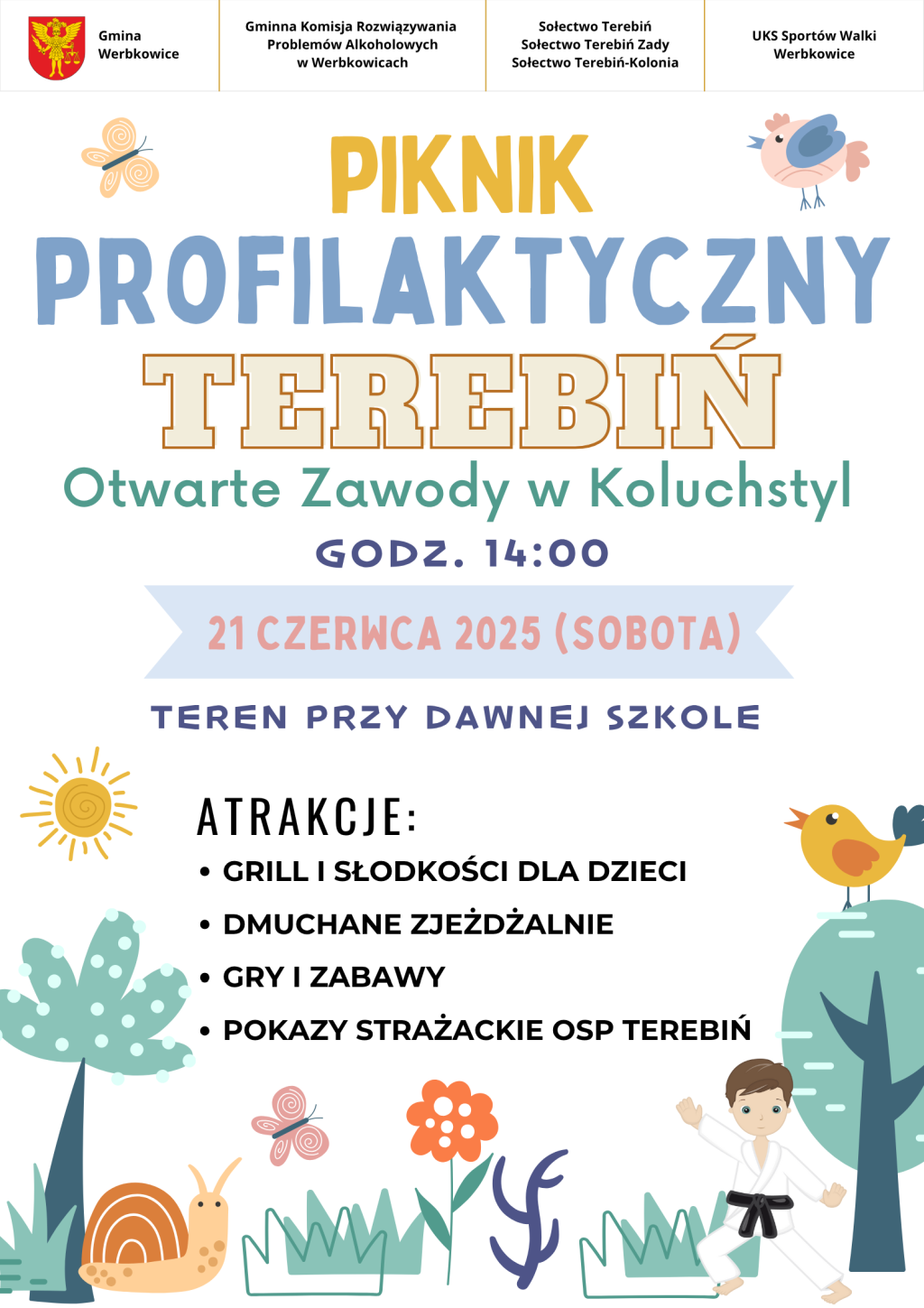 Zapraszamy na Piknik Profilaktyczny w Terebiniu
